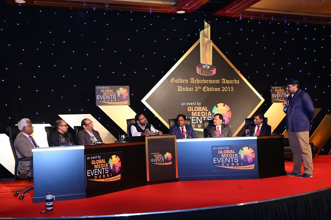 Golden Achievement Awards Dubai 3rd Edition 2015